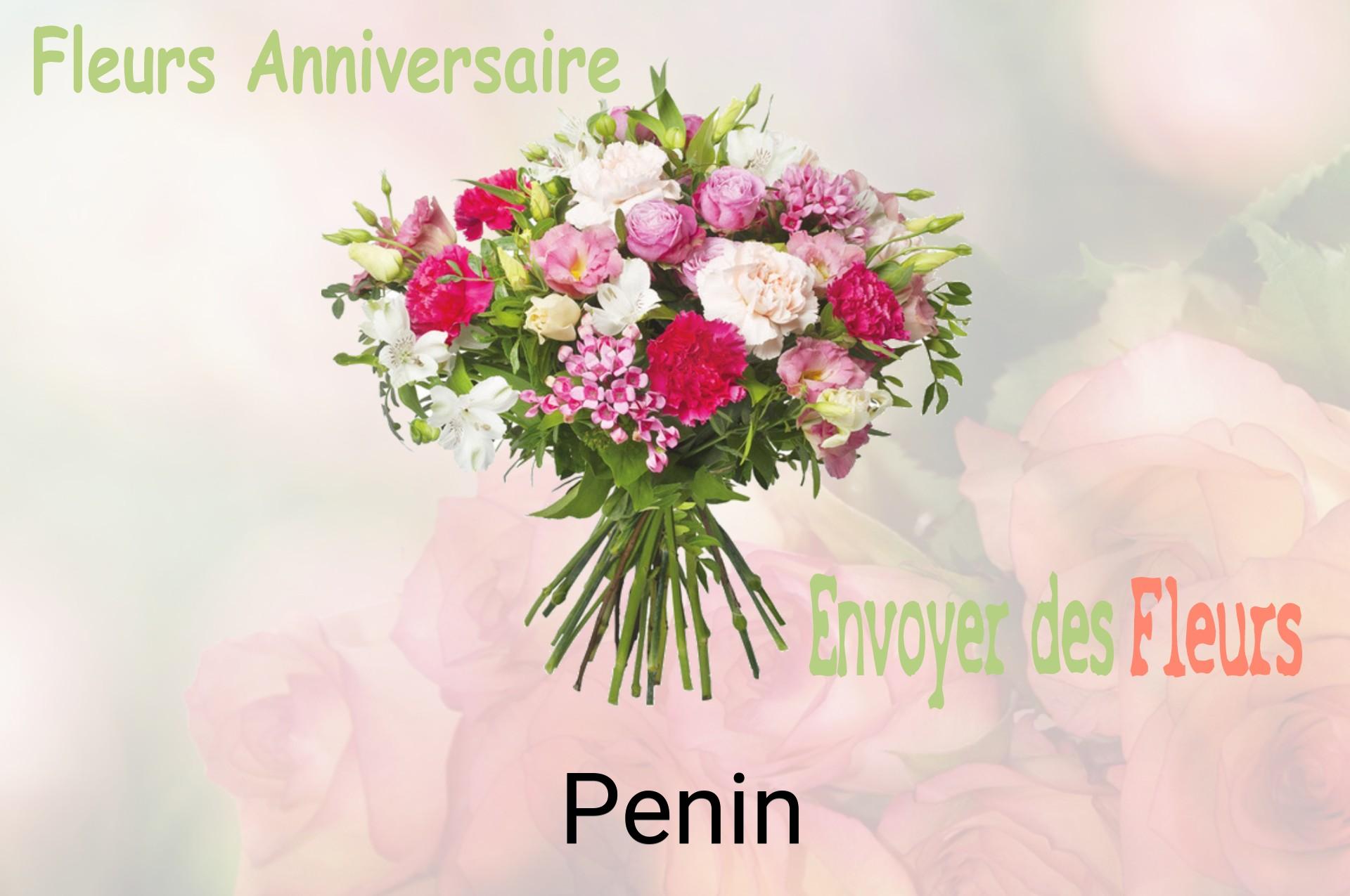 Bouquet de fleurs d’anniversaire livré à Penin