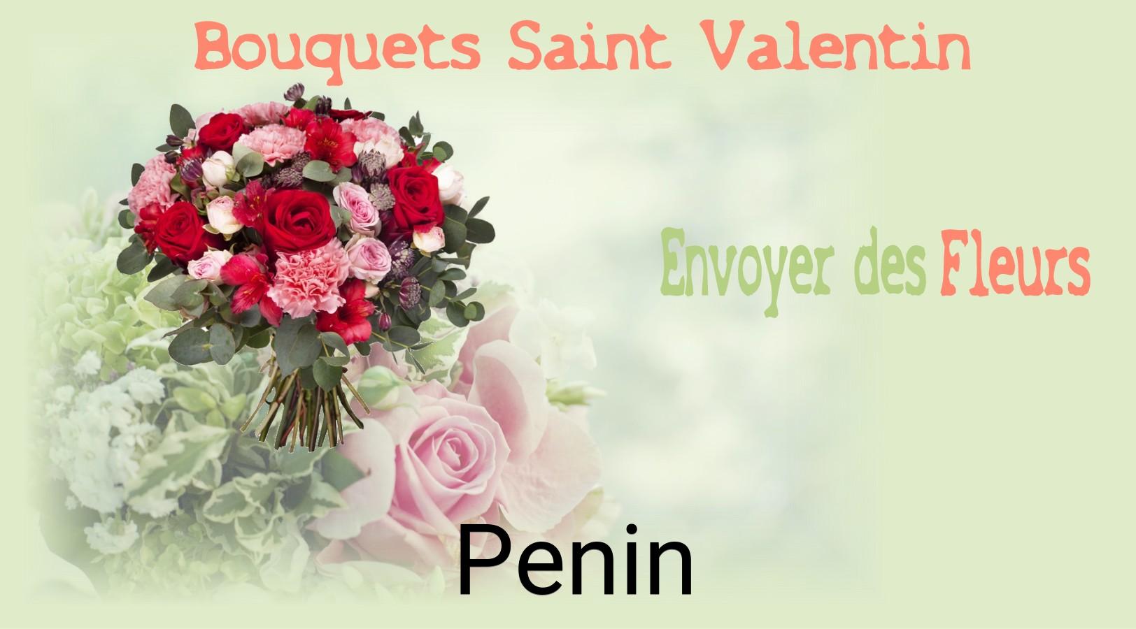 Roses de Saint-Valentin livrées à Penin